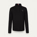 Fera mens Cruz Sweater in Black, product front.