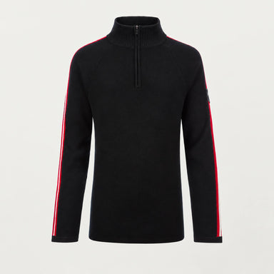 Fera mens Max Sweater in Black, product front.