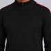 Fera Max Sweater Black, collar detail