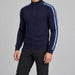 Fera Max Sweater Navy, model outfit
