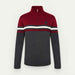 Fera mens Ronan Sweater in Rich Red, product front.