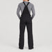 Fera men's Selkirk Pant in Black, back on model.