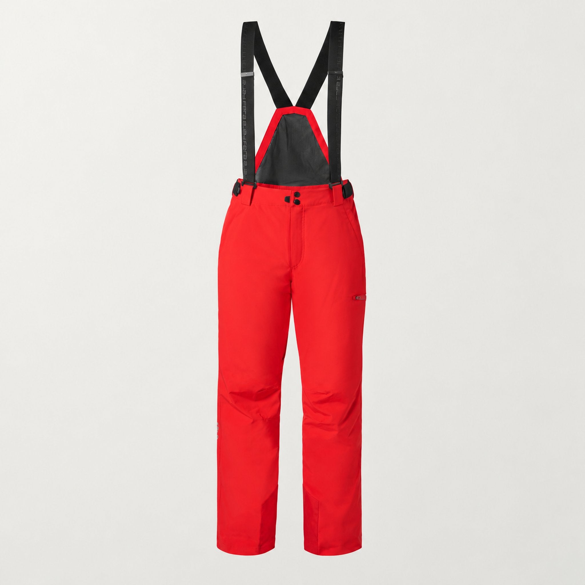 Fera mens Selkirk Pant in Red, product front.