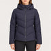 Fera women's Amy Ski Jacket in Indigo, front view on model.