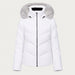 Fera women's Amy Ski Jacket in White, front view.