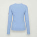 Fera women's Apres Sweater in Sky Blue, product back