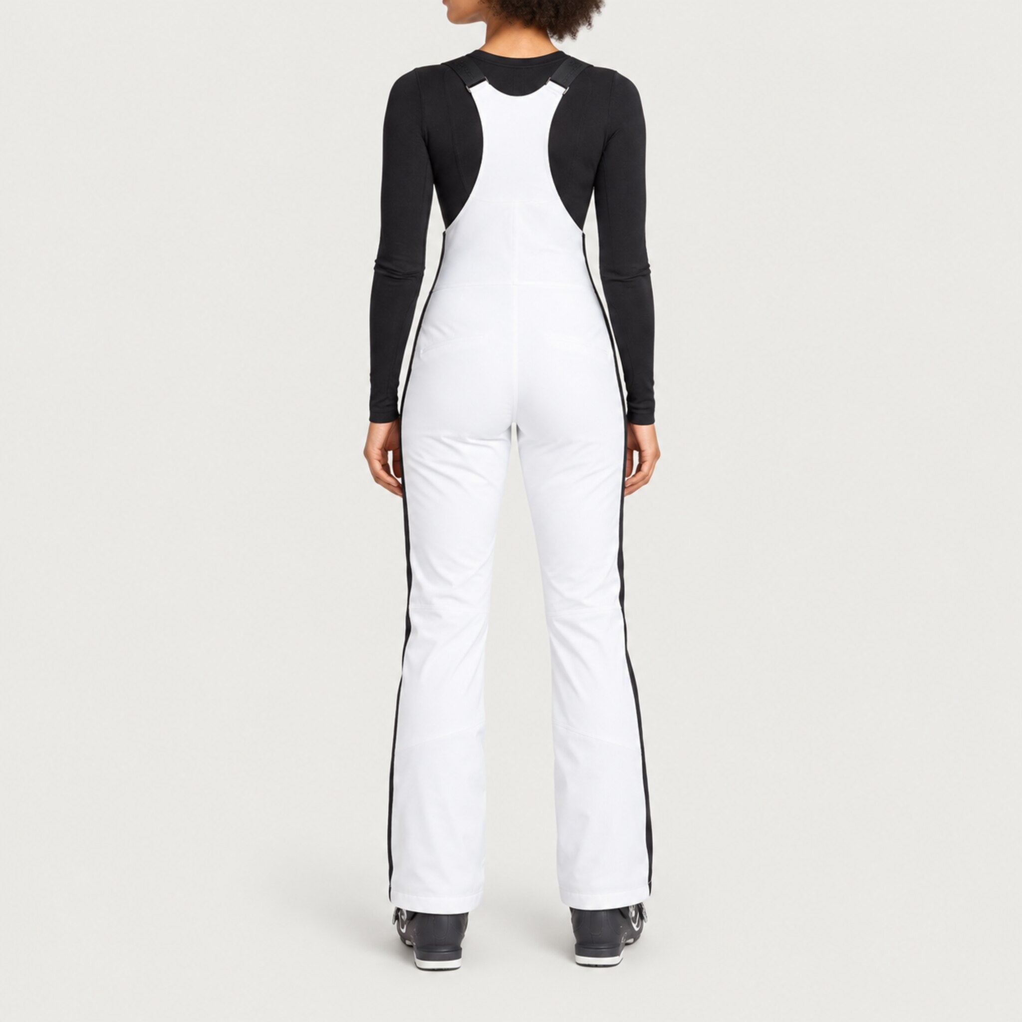 Fera women's Brooke Pant in White, back view on model.