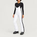 Fera women's Brooke Pant in White, full outfit on model.