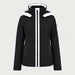 Fera women's Daniella Ski Jacket in Black, front view.
