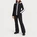 Fera women's Daniella Ski Jacket in Black, full outfit on model.
