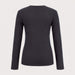 Fera women's Goggle Tee in Black, back view.