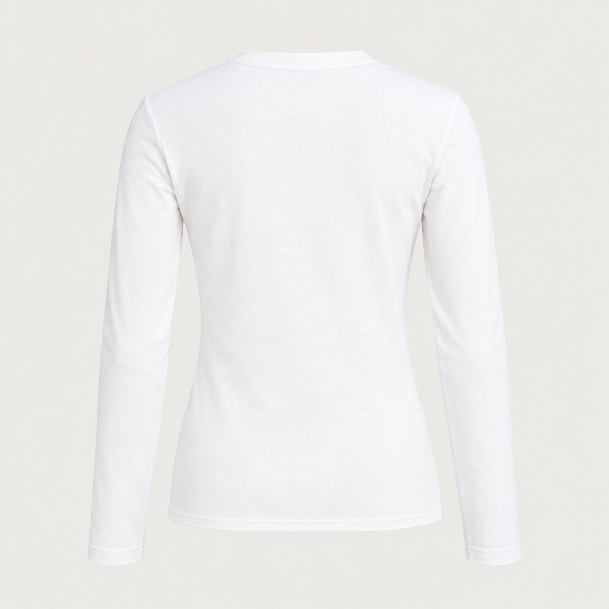 Fera women's Goggle Tee in White, back view.