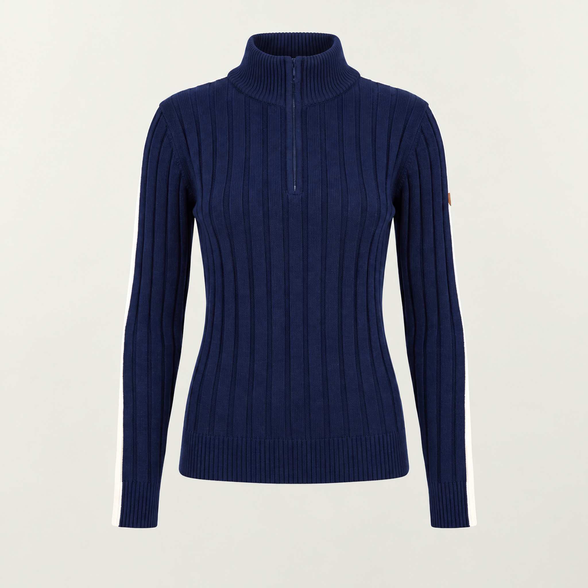 Fera womens Jeannie Sweater in Navy, product front.