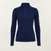 Fera womens Jeannie Sweater in Navy, product front.