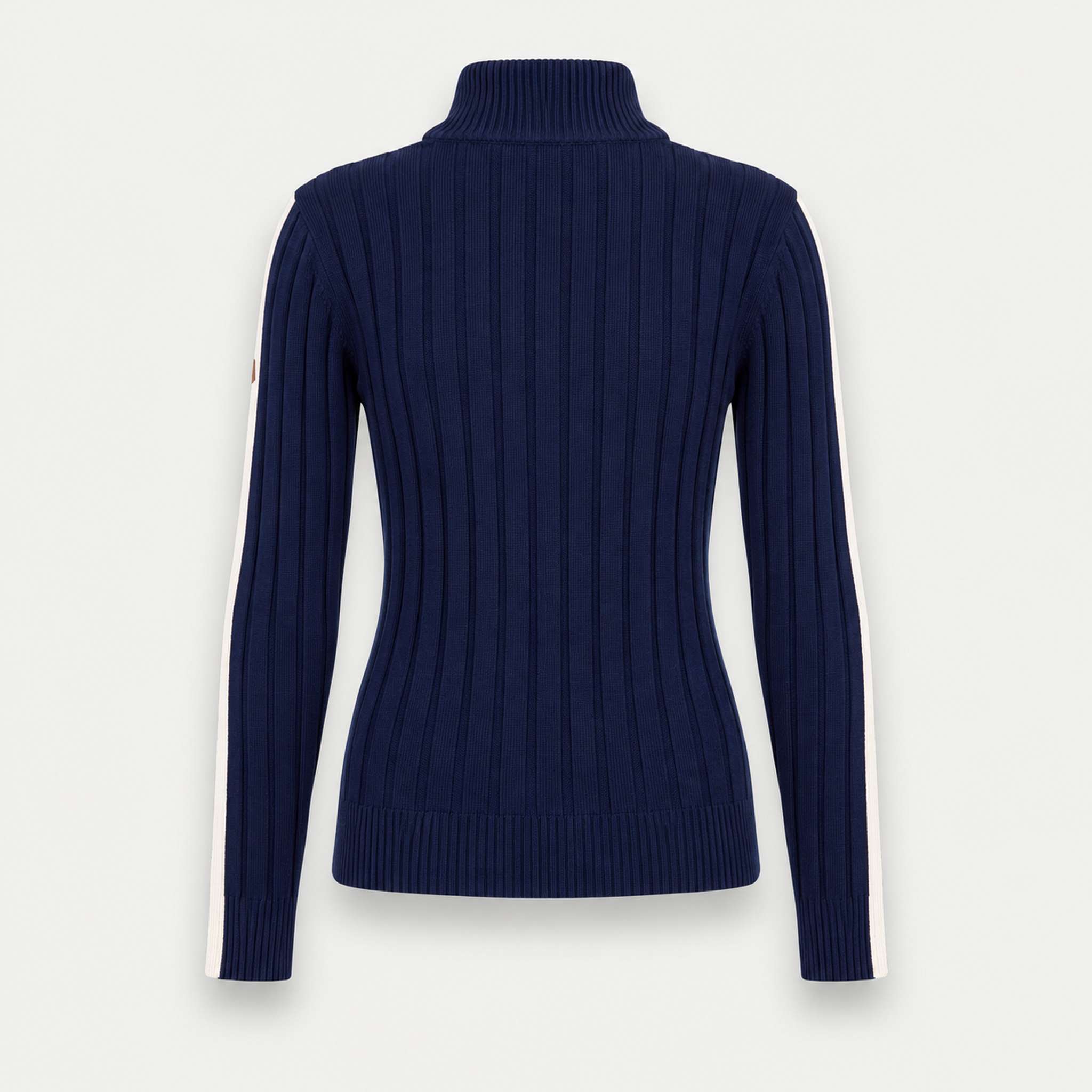 Fera womens Jeannie Sweater Navy, product back.