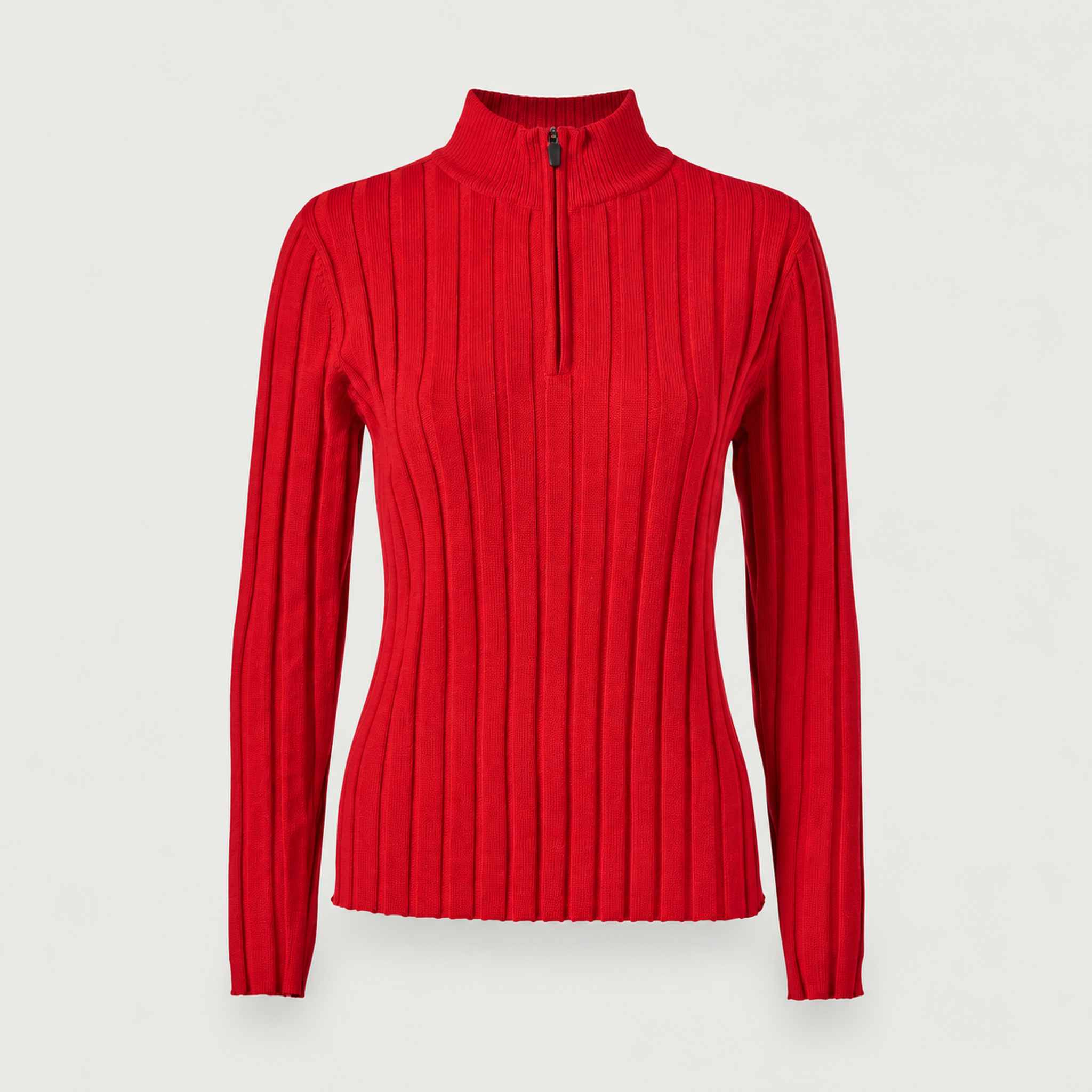 Fera womens Jeannie Sweater in Red, product front.
