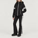 Fera women's Kate Ski Jacket in Black, full outfit on model.