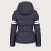 Fera women's Kate Ski Jacket in Indigo, back view.