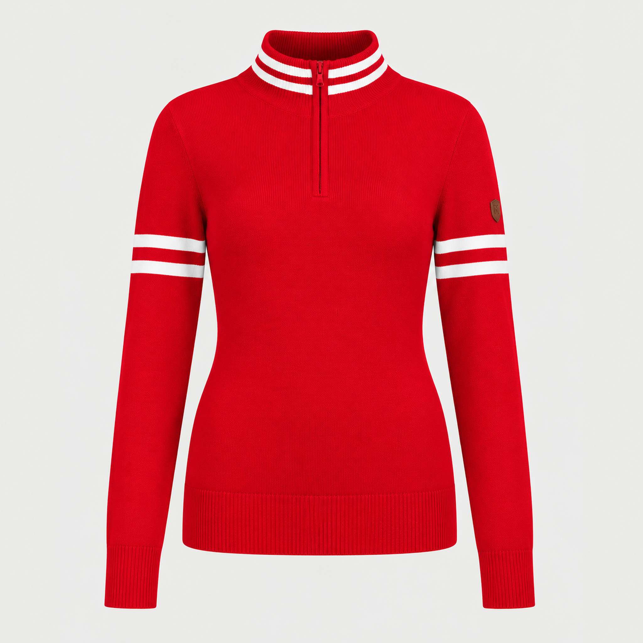 Fera women's Kate Sweater in Red, product front