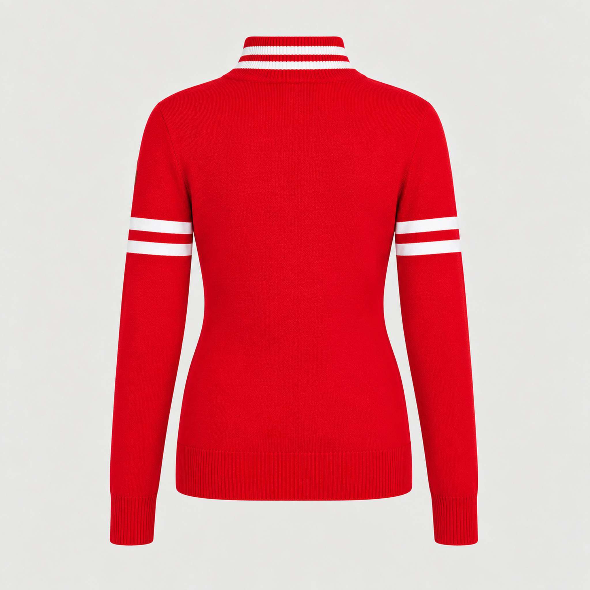Fera women's Kate Sweater in Red, product back