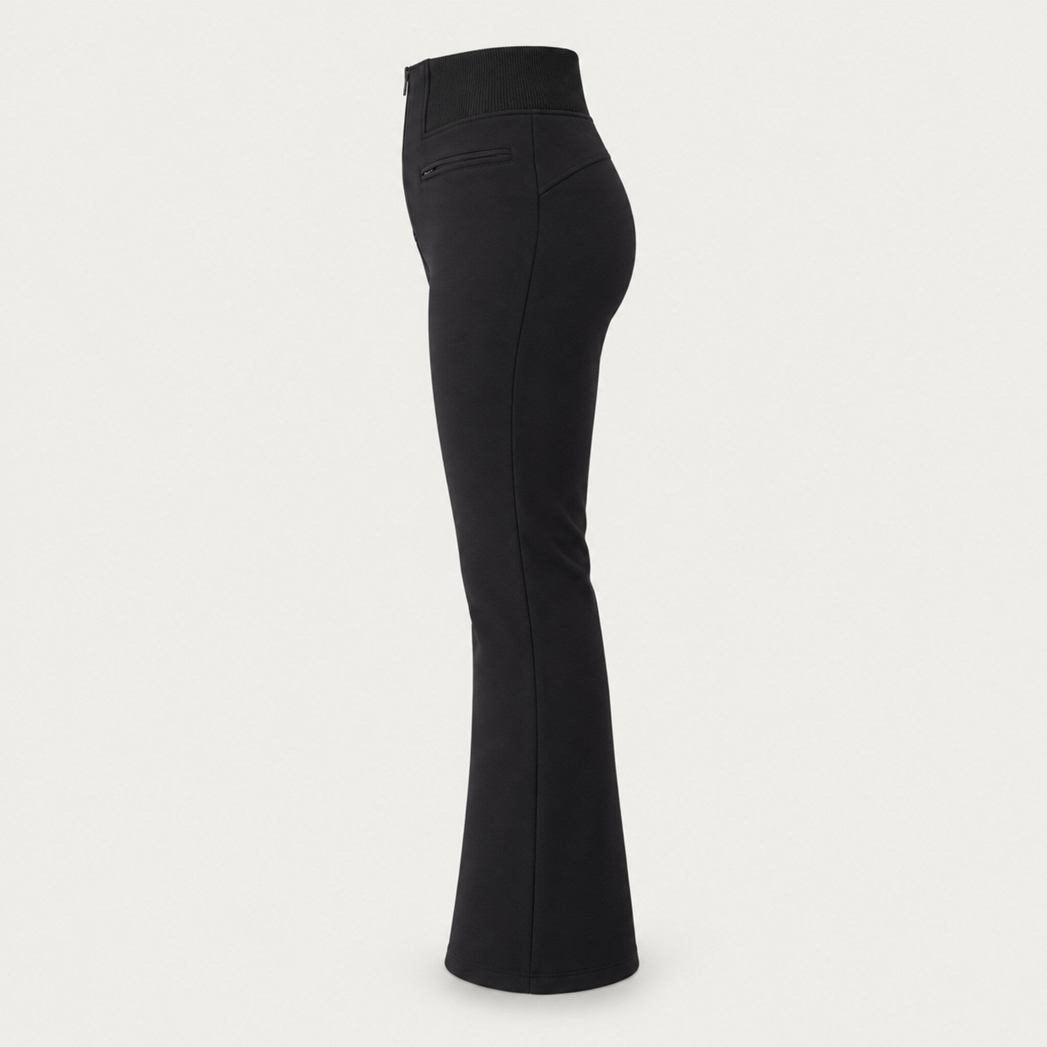 Fera women's Kelly Pant in Black, side view.