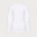 Fera women's Martini Run Tee in White, back view.