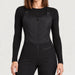 Fera women's Nikki Stretch Bib Pant, close-up showing fabric and design.