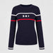Fera women's Podium Sweater in Indigo, product front