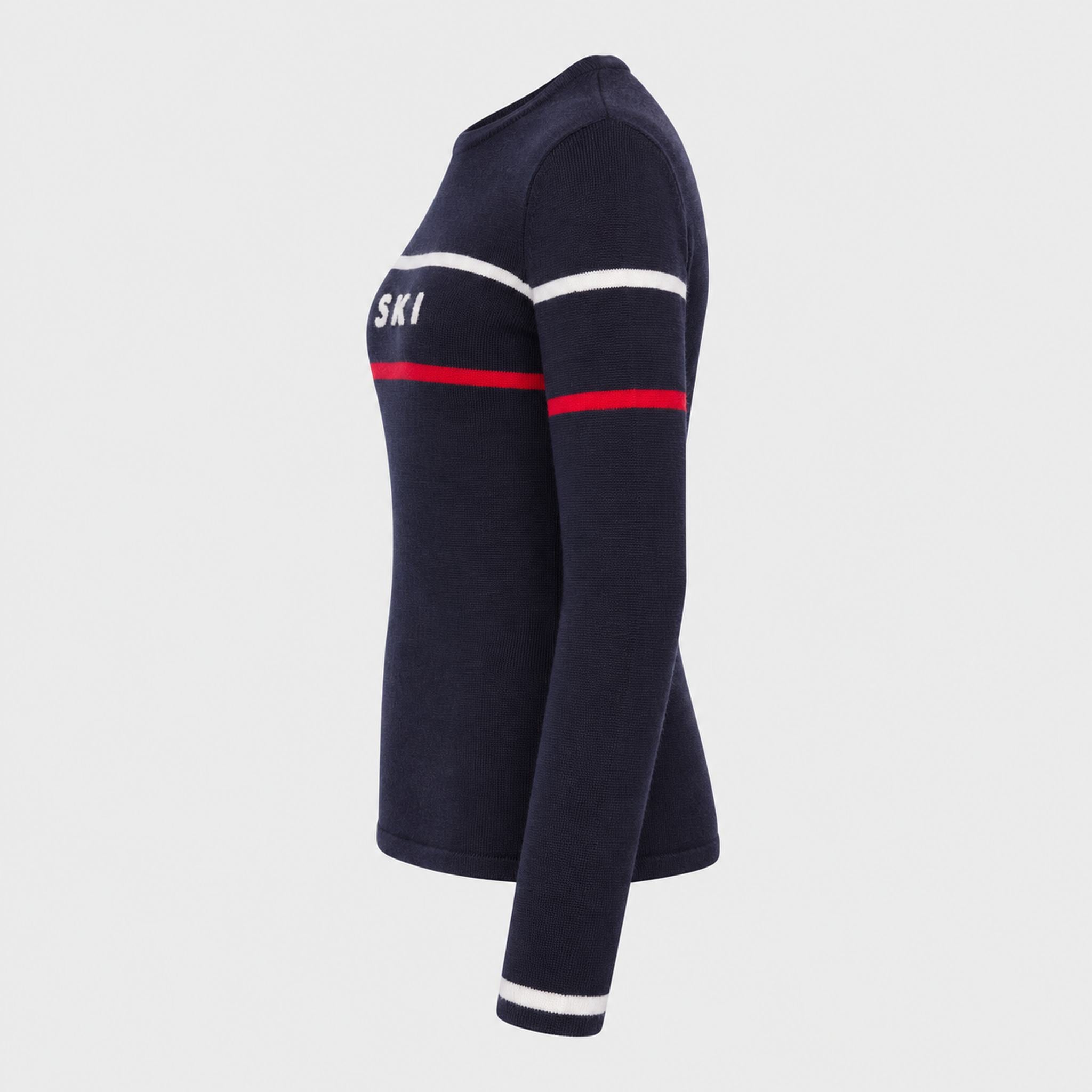 Fera women's Podium Sweater in Indigo, product side