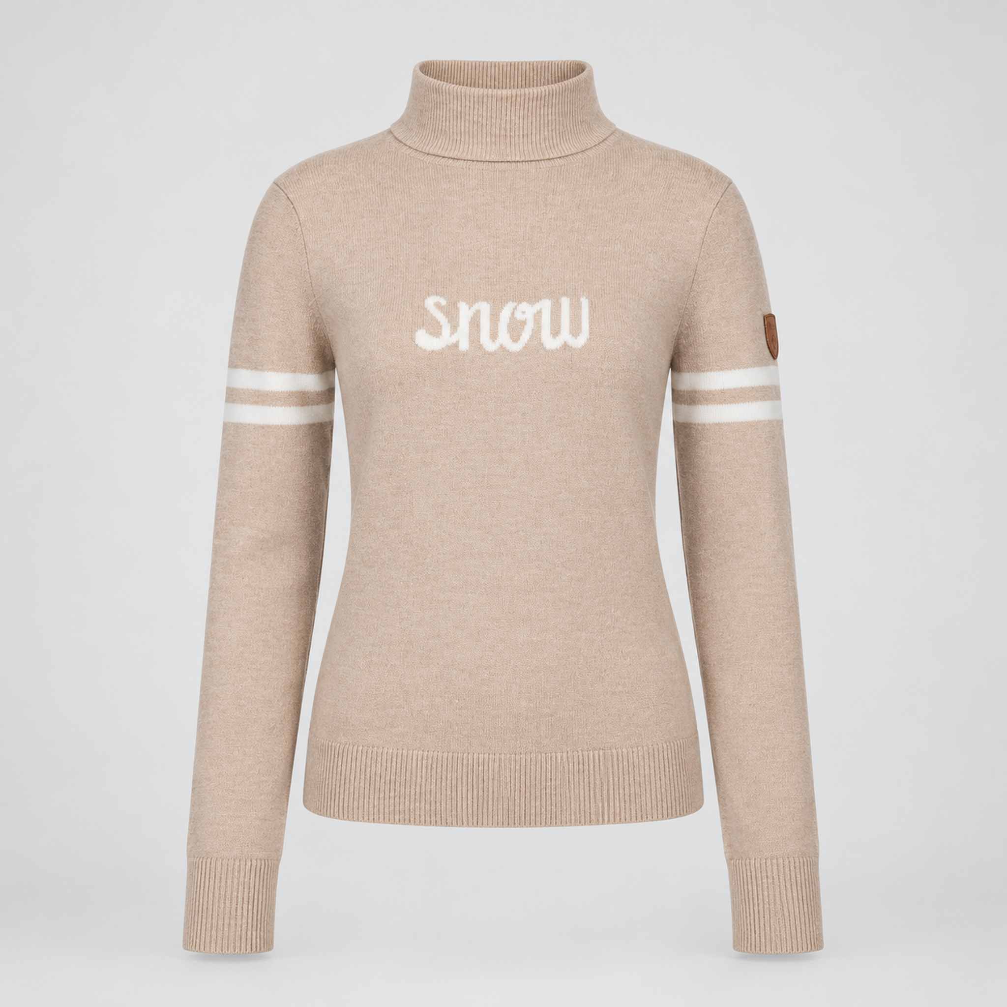Fera women's Snow Sweater in Latte, product front