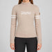 Fera women's Snow Sweater in Latte, model front
