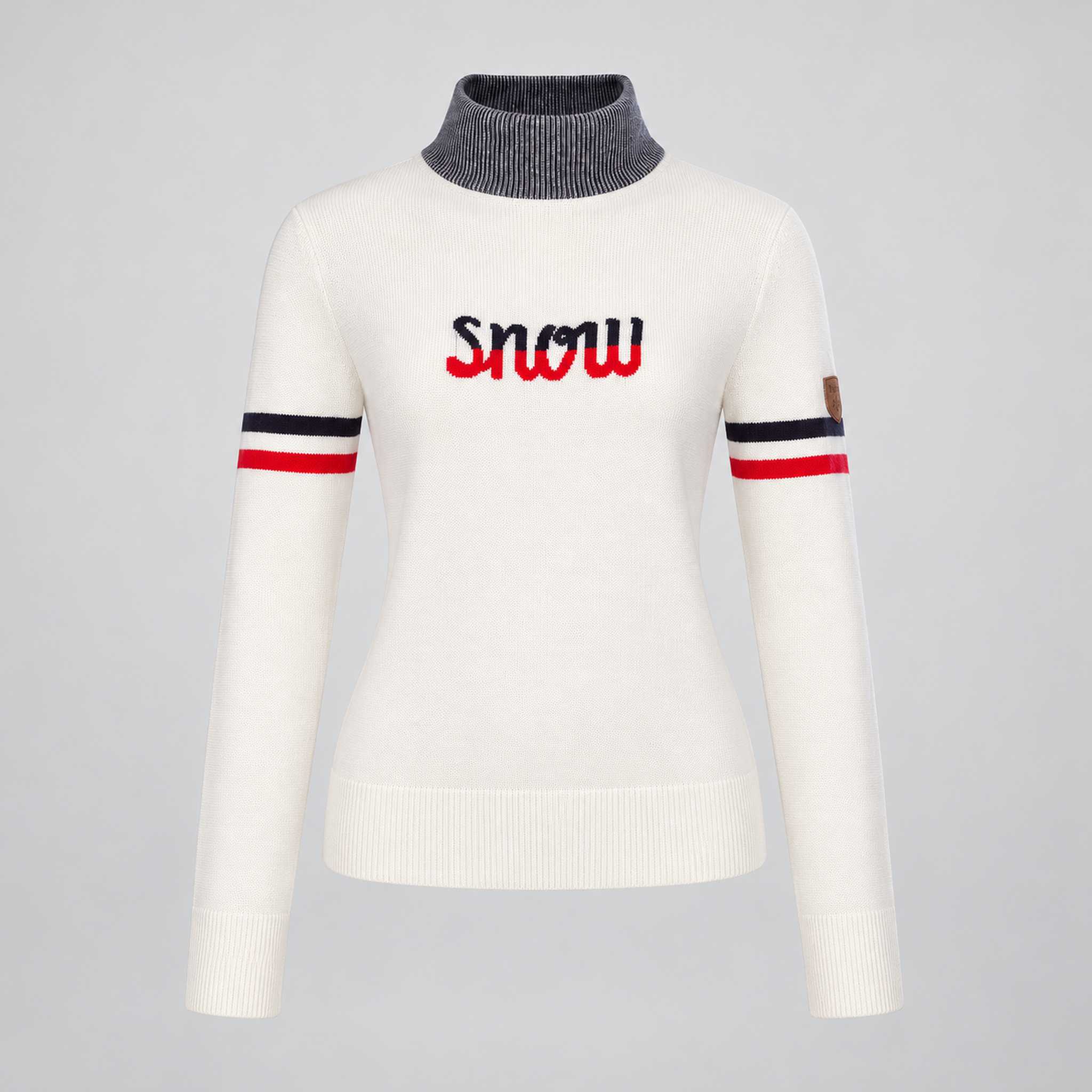 Fera women's Snow Sweater in White, product front