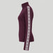 Fera womens Tina Sweater Aubergine, product side.
