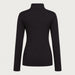Fera women's Velocity Half Zip in Black, back view.