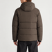 Fusalp Eflon men's ski jacket in Marron Glacé – model back view