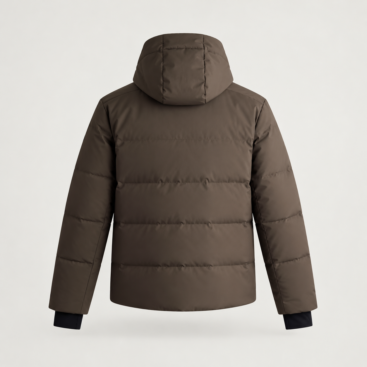 Fusalp Eflon men's ski jacket in Marron Glacé – product back view