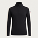 Fusalp men's Alpille IV Midlayer in Black, front product view.