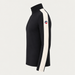 Fusalp men's Alpille IV Midlayer in Black, side product view.