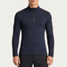 Fusalp men's Alpille IV Midlayer in Navy, front view on model.