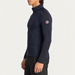 Fusalp men's Alpille IV Midlayer in Navy, side view on model.
