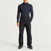 Fusalp men's Alpille IV Midlayer in Navy, full outfit on model.
