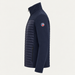 Fusalp men's Aspon II Midlayer in Navy, side product view.