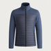 Fusalp men's Aspon II Midlayer in Sea Blue, front product view.