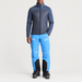 Fusalp men's Aspon II Midlayer in Sea Blue, full outfit on model.