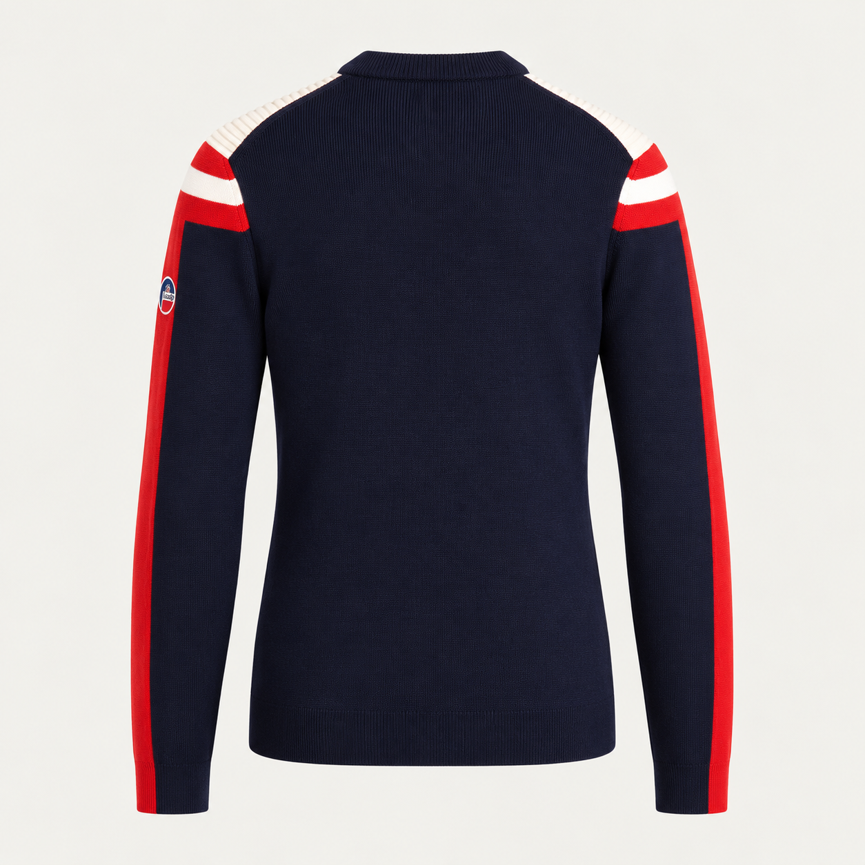 Fusalp men's Astion Sweater in Marin, back product view.