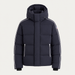 Fusalp men's Atila Graphic Ski Jacket in Navy, front product view.