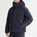 Fusalp men's Atila Graphic Ski Jacket in Navy, close-up of fabric and design.