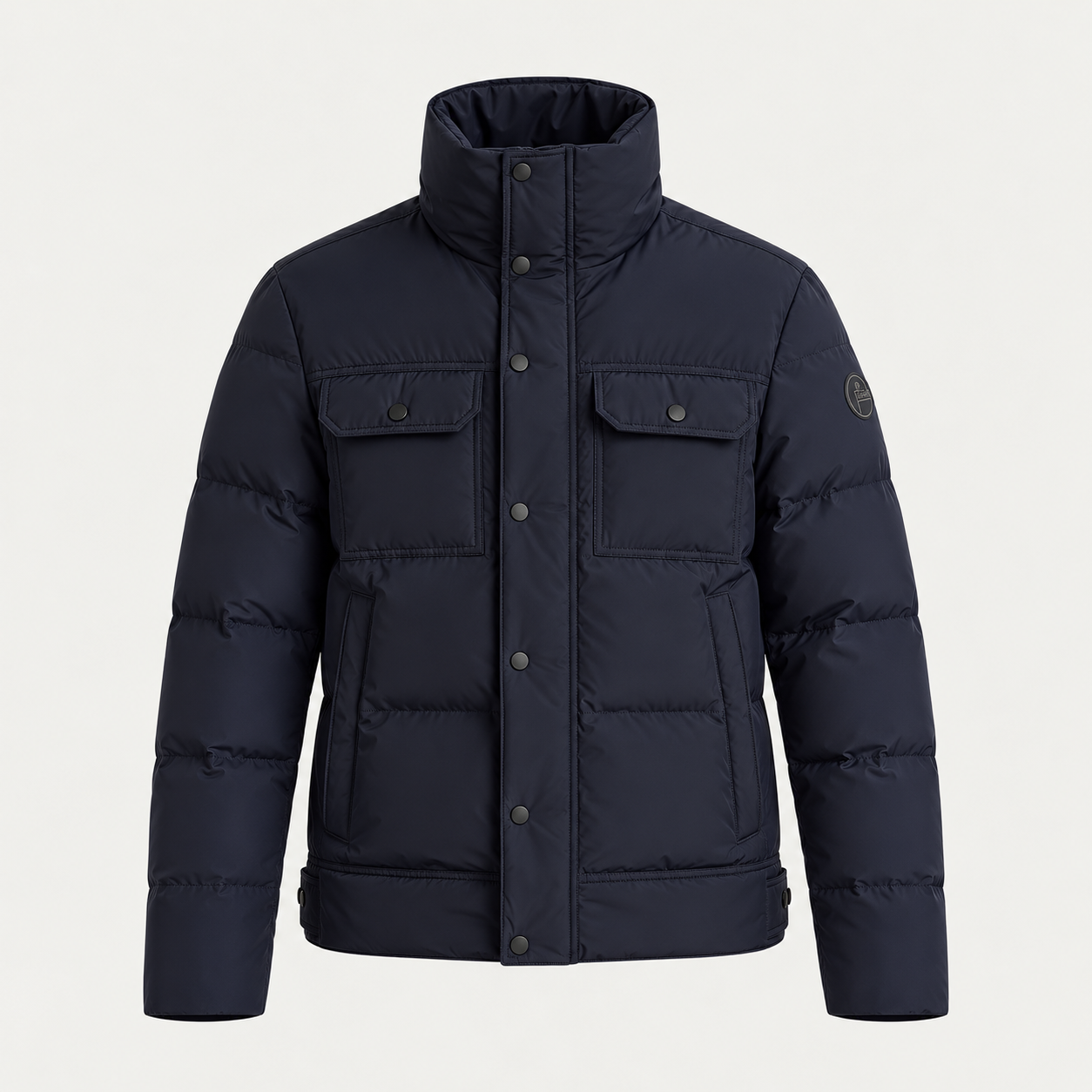 Fusalp men's Carlo Ski Jacket in Marin, front product view.