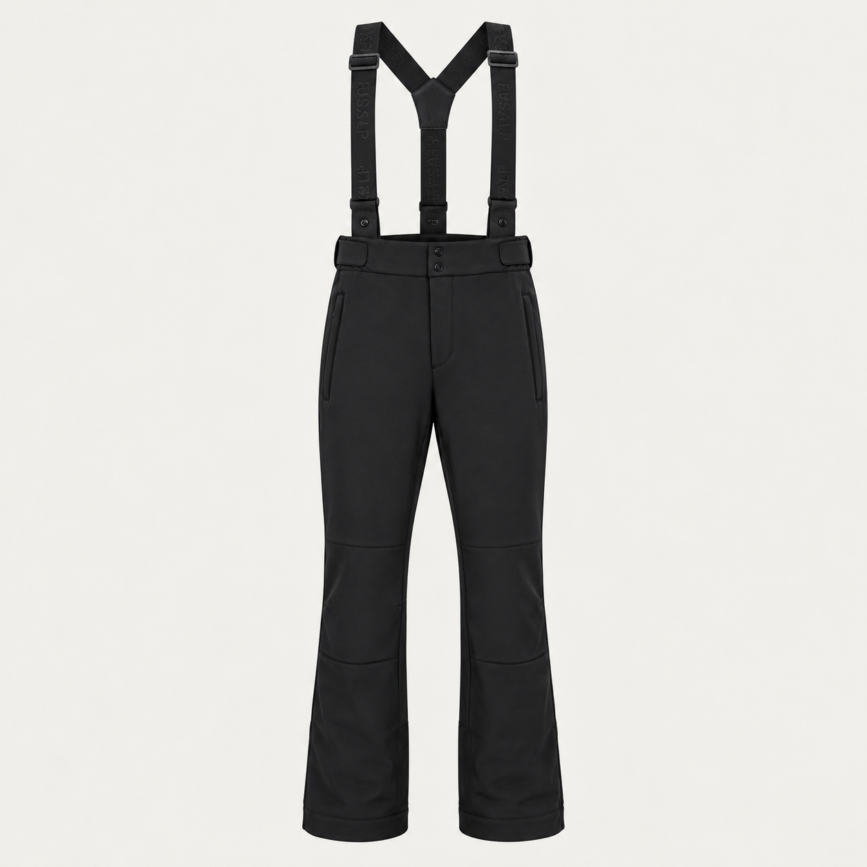 Fusalp men's Franz IV Ski Pants in Black, front product view.