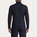 Fusalp men's Mario III Midlayer in Navy, back view on model.